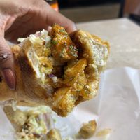 Chop-Fried Chicken Hero  at Straight Outta Plantz (S.O.P-STL) in St Louis