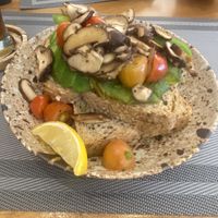 Guacamole Multigrain Toast  at Lekker Cafe' in Krabi