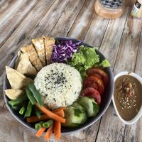   at Red Pomelo Bar & Restaurant in Penida Island