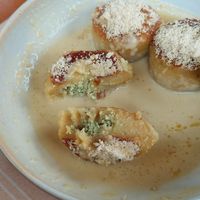 Nhoque de raízes at Caracolla Café e Restaurante  in Sao Paulo