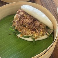 Smoked Eggplant Bao: comforting flavors  at BAO Kandal in Siem Reap