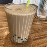 Boba soy tea  at BAO Kandal in Siem Reap