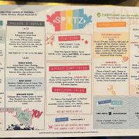 Including the full menu as the manager said all their menu items can be made vegan!   at Spitz in Frisco
