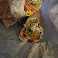 The Vegan Wrap at Spitz in Frisco