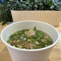 Wonton soup   at May Veggie Home Express - ประสานมิตรพลาซ่า in Bangkok