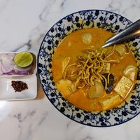 Khao soi at May Veggie Home Express - ประสานมิตรพลาซ่า in Bangkok