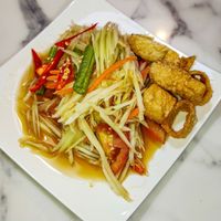 Som Tam at May Veggie Home Express - ประสานมิตรพลาซ่า in Bangkok