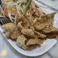 Papaya salad   at May Veggie Home Express - ประสานมิตรพลาซ่า in Bangkok