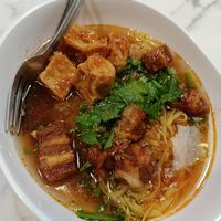 Noodle soup at May Veggie Home Express - ประสานมิตรพลาซ่า in Bangkok
