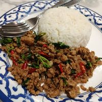 Pad Kaprow at May Veggie Home Express - ประสานมิตรพลาซ่า in Bangkok
