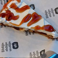 Banana Cream Cake with Caramel   at Gibi Vegan in Izmir
