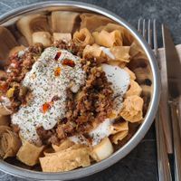 Yufkalama at Gibi Vegan in Izmir