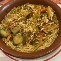 Tagine aux légumes   at Alounak in Nice