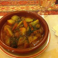 The main course at Alounak in Nice