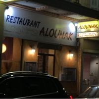 Outside at Alounak in Nice
