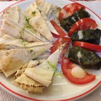 Stuffed wine leaves @ Alounak, Nice at Alounak in Nice