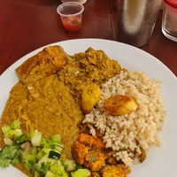 Vegan almoço with different preparations at Health Valley Barra in Salvador