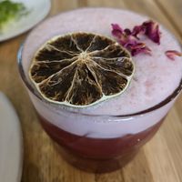 A fun cocktail at Mera Kitchen Collective in Baltimore