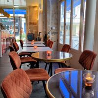 Interior at Abricot Bar in Paris