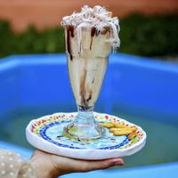 milk shake   at Café Nam in Golestan