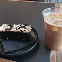 Vegan cookie cake at Bean Coffee Roasters - Liverpool ONE in Liverpool