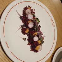 Beetroot at Misto Café Bar in Pontevedra