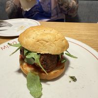 Meatball sandwichh  at Misto Café Bar in Pontevedra