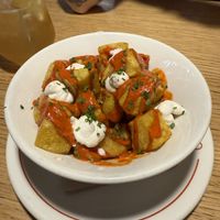 Batatas bravas  at Misto Café Bar in Pontevedra