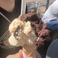 Fondente e arachide  at Gelateria Geko in Milan