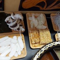 Vegan hot pot (huoguo) at Chong Qing Hotpot in Lisbon