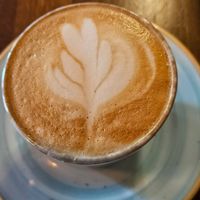 Oat Cappuccino at Kiwis in Frankfurt