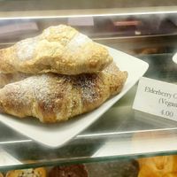 Elderberry filled croissants at Culture Coffee in Englewood