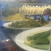 Veggie plates  at Ali Bistro in Langkawi