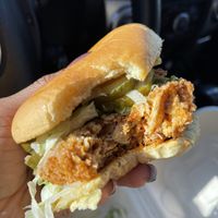Vegan Faux Hawk  at Chicken Out in St Louis