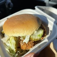 Vegan Faux Hawk  at Chicken Out in St Louis