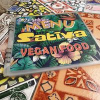 Menu at Sativa Studio Cafe in Banos