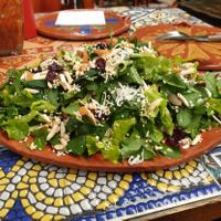 Salad at Sativa Studio Cafe in Banos