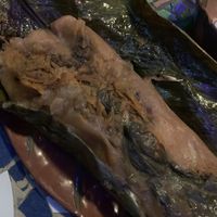 Tamal de yuca   at Sativa Studio Cafe in Banos
