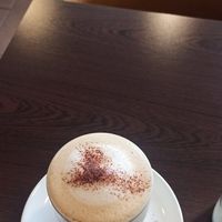 Chai Latte with oat milk at Café KahveRengi in Berlin