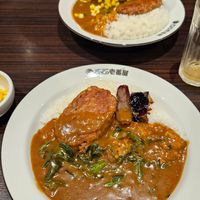 Curry with toppings at CoCo Ichibanya in Kyoto