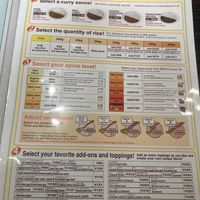 Customised   at CoCo Ichibanya in Kyoto