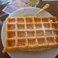 Vegane Waffel at Subbotnik Cafeteria in Chemnitz