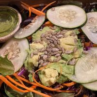 Super clean salad at Consciousfork in Warwick