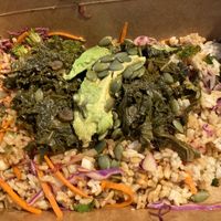 Ginger tamari bowl at Consciousfork in Warwick