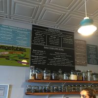 menu at Consciousfork in Warwick