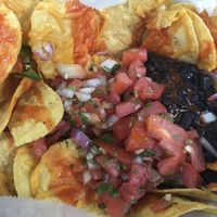 The Vegan Nachos at Consciousfork in Warwick