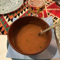 Tomato soup  at Byblos in Zagreb