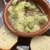 Boquerones veganos  at Vulk Taproom & Grill in Tenerife