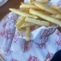 impossible wrap meal with added fries #Veganuary at Furnsaj in San Diego