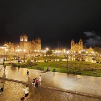View at Mistura Grill in Cusco